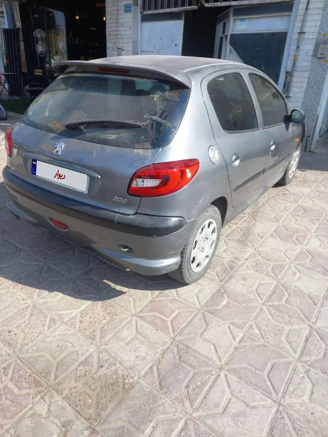 206تیپ 2مدل 85سه تیکه جلو رنگ  بدون ضربه|خودرو سواری و وانت|مینودشت, |دیوار