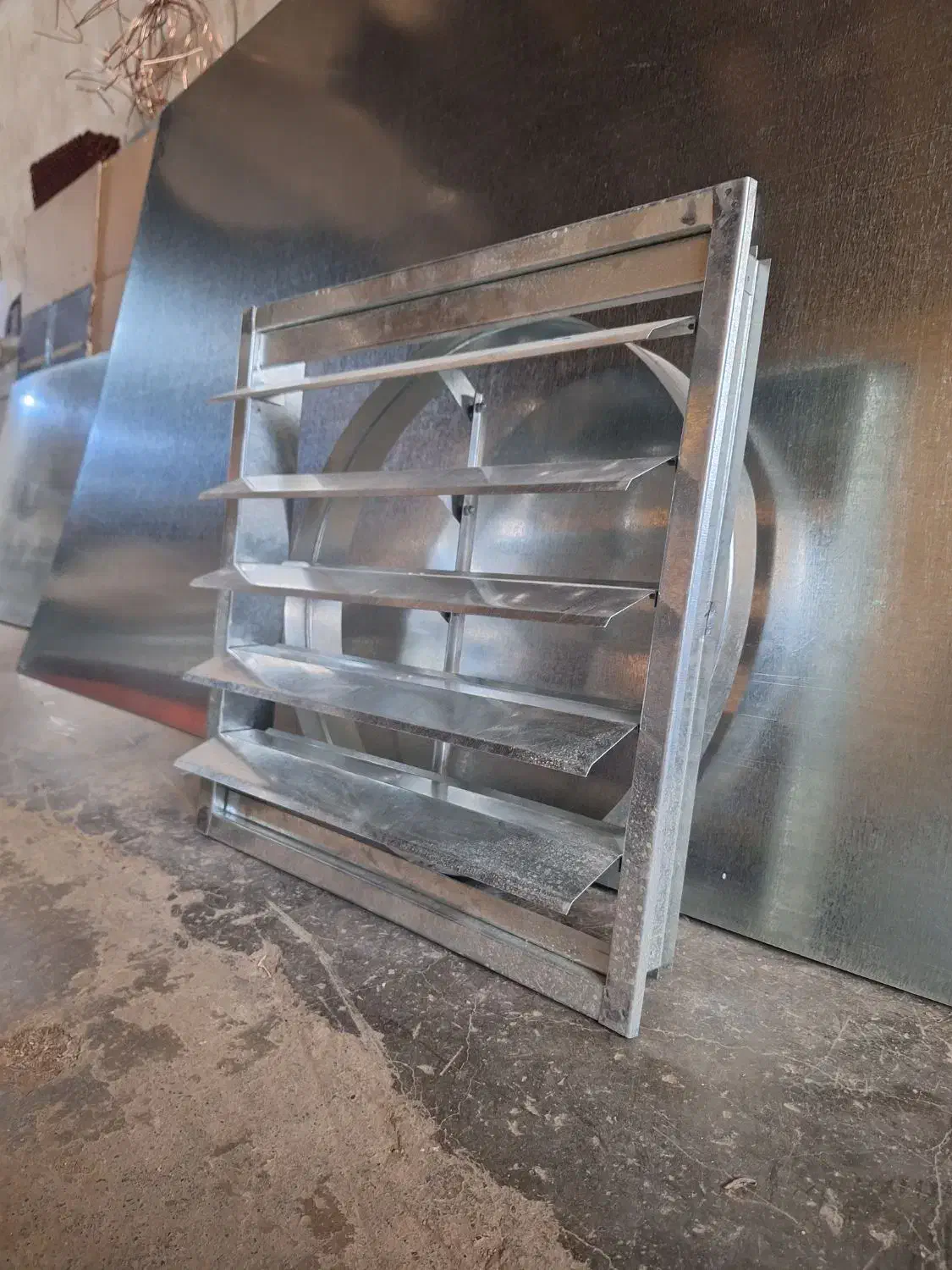 دمپر بادی گالوانیزه هواکش فن|پنکه و تصفیهکنندهٔ هوا|اصفهان, شهرک ولیعصر|دیوار