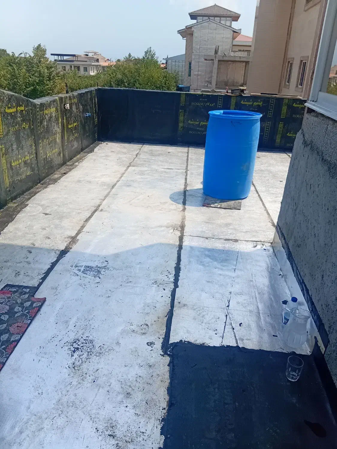 فروش ونصب عایق ایزوگام قیر گونی وانواع آبندی|خدمات پیشه و مهارت|کلاچای, |دیوار