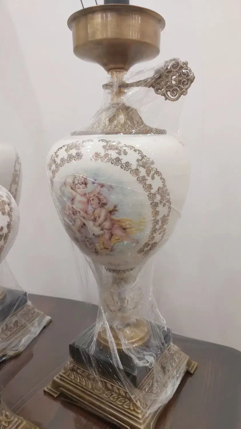 آباژور کنار سالنی، چراغ.جام (فروش باهم)|چراغ خواب و آباژور|اردبیل, |دیوار