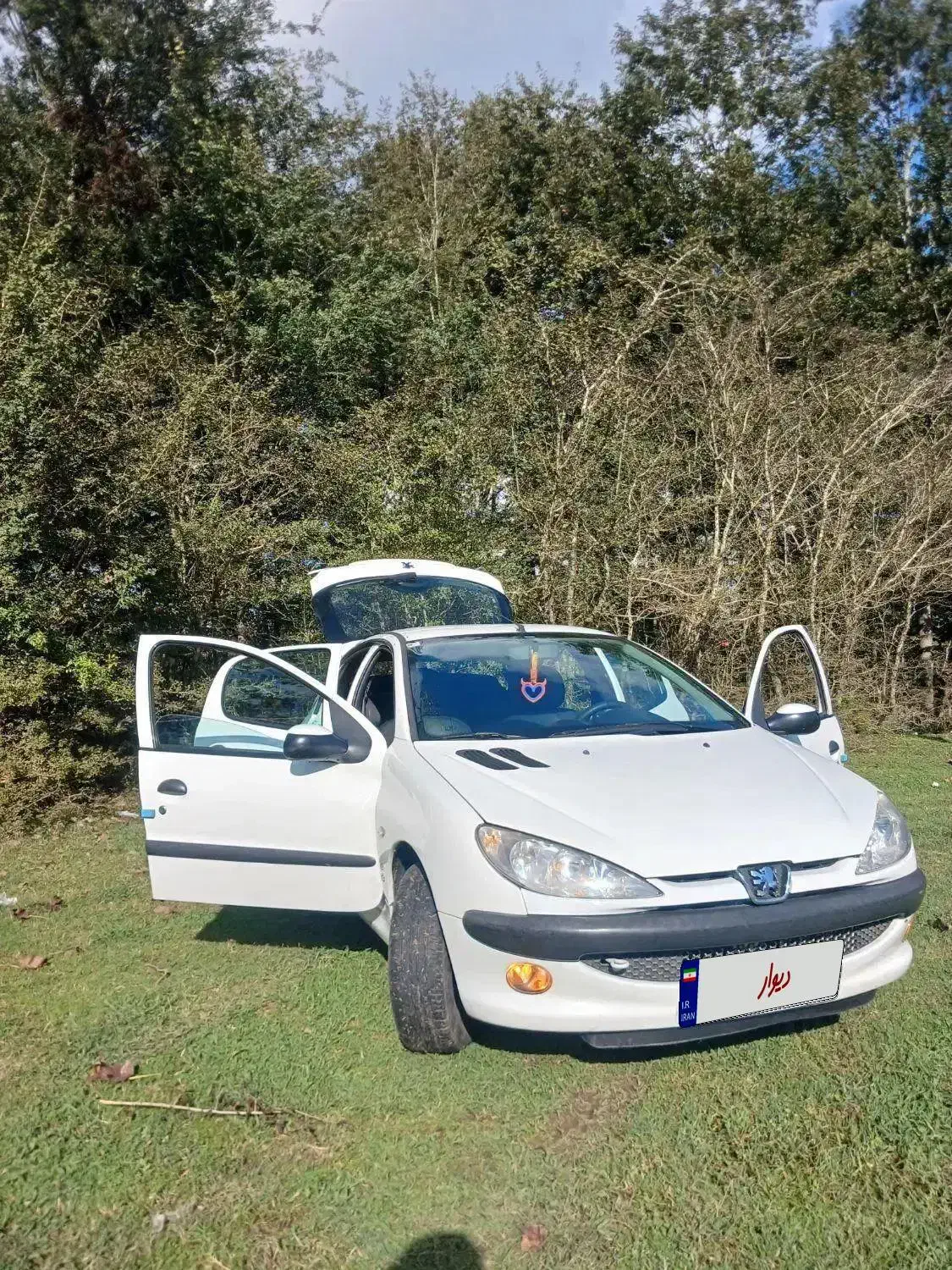 ۲۰۶ تیپ ۵  مدل ۹۳|خودرو کلاسیک|رشت, دباغیان|دیوار