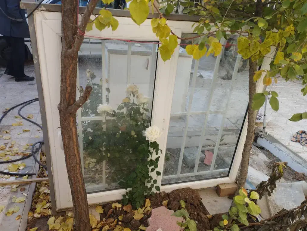 پنجره pvc ۱۳۴×149 سلام|مصالح و تجهیزات ساختمان|سهند, |دیوار