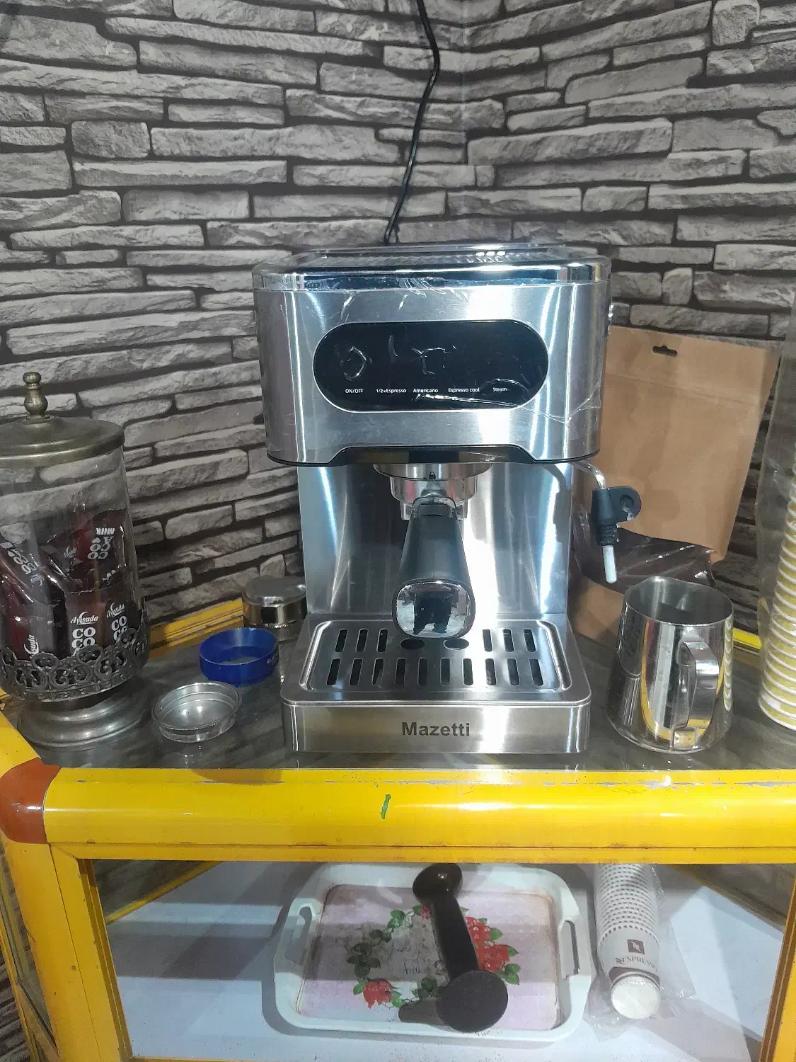 اسپرسو ساز مازتی|سماور، چای‌ساز، قهوه‌ساز|دماوند, دماوند|دیوار