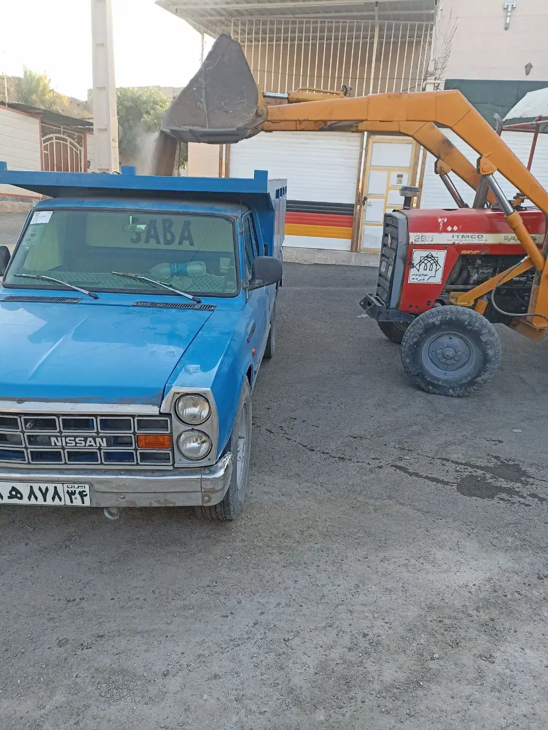 حمل بارنخاله شن ماسه خاک وحمل بار|خدمات حمل و نقل|شوشتر, |دیوار