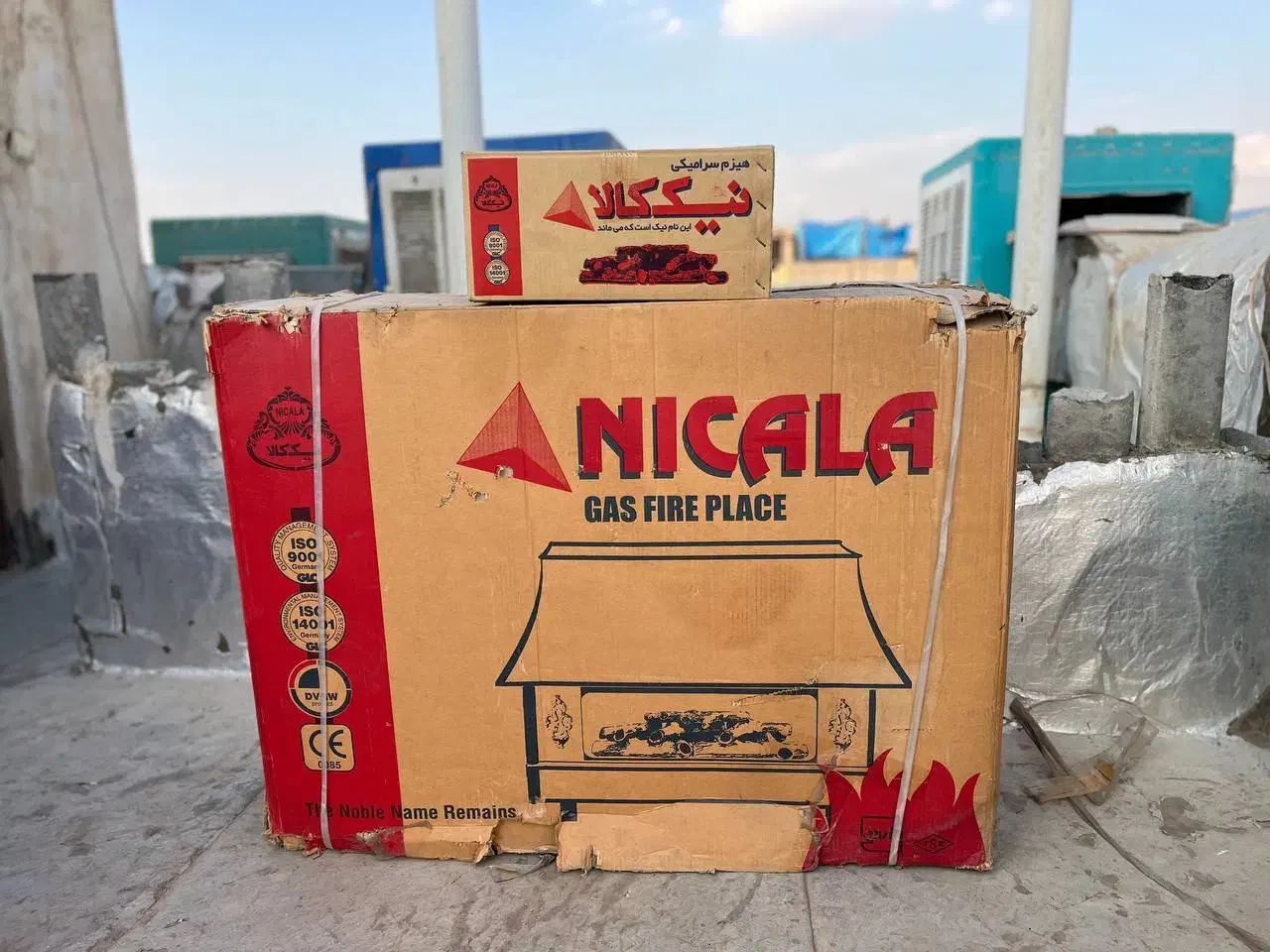 بخاری گازی نیک کالا، طرح شومینه ای|بخاری، هیتر، شومینه|شهریار, شهرک شاهد|دیوار