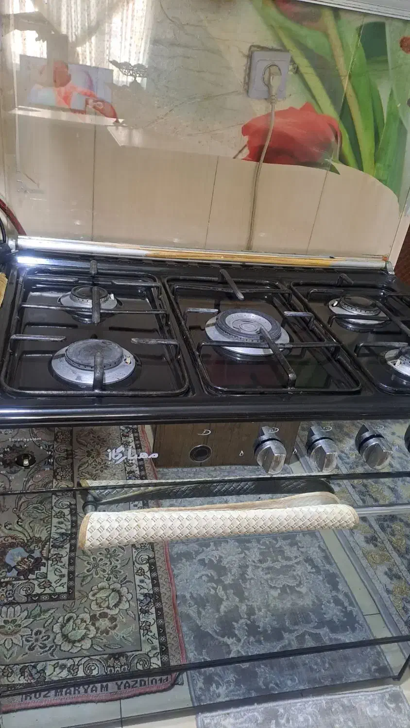 اجاق گاز طرح فر ۲ تومن|اجاق گاز و لوازم برقی پخت‌وپز|هشتگرد, فاز ۷ مهستان|دیوار
