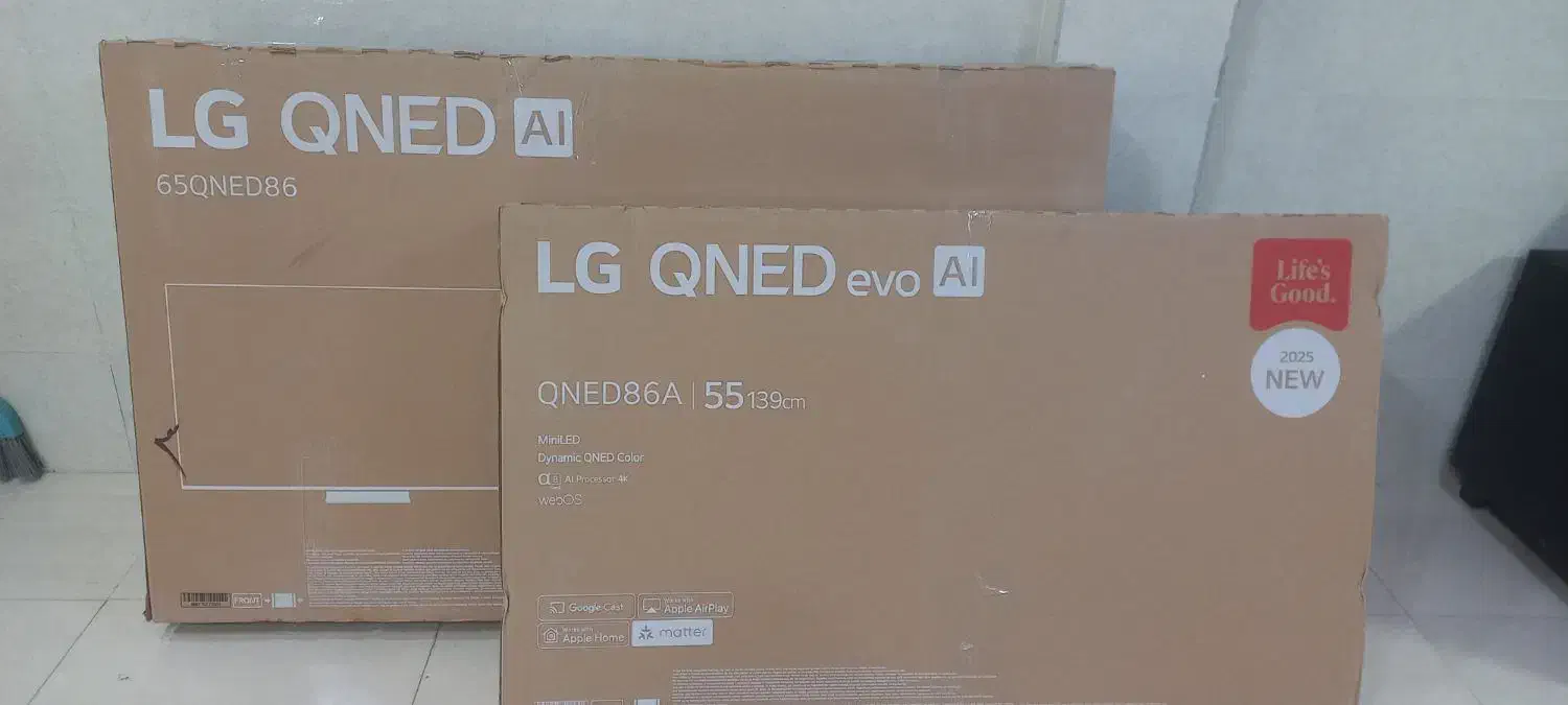 تلویزیون الجی کیوند مدل ۸۶ اندونزی|تلویزیون و پروژکتور|خرمآباد, |دیوار