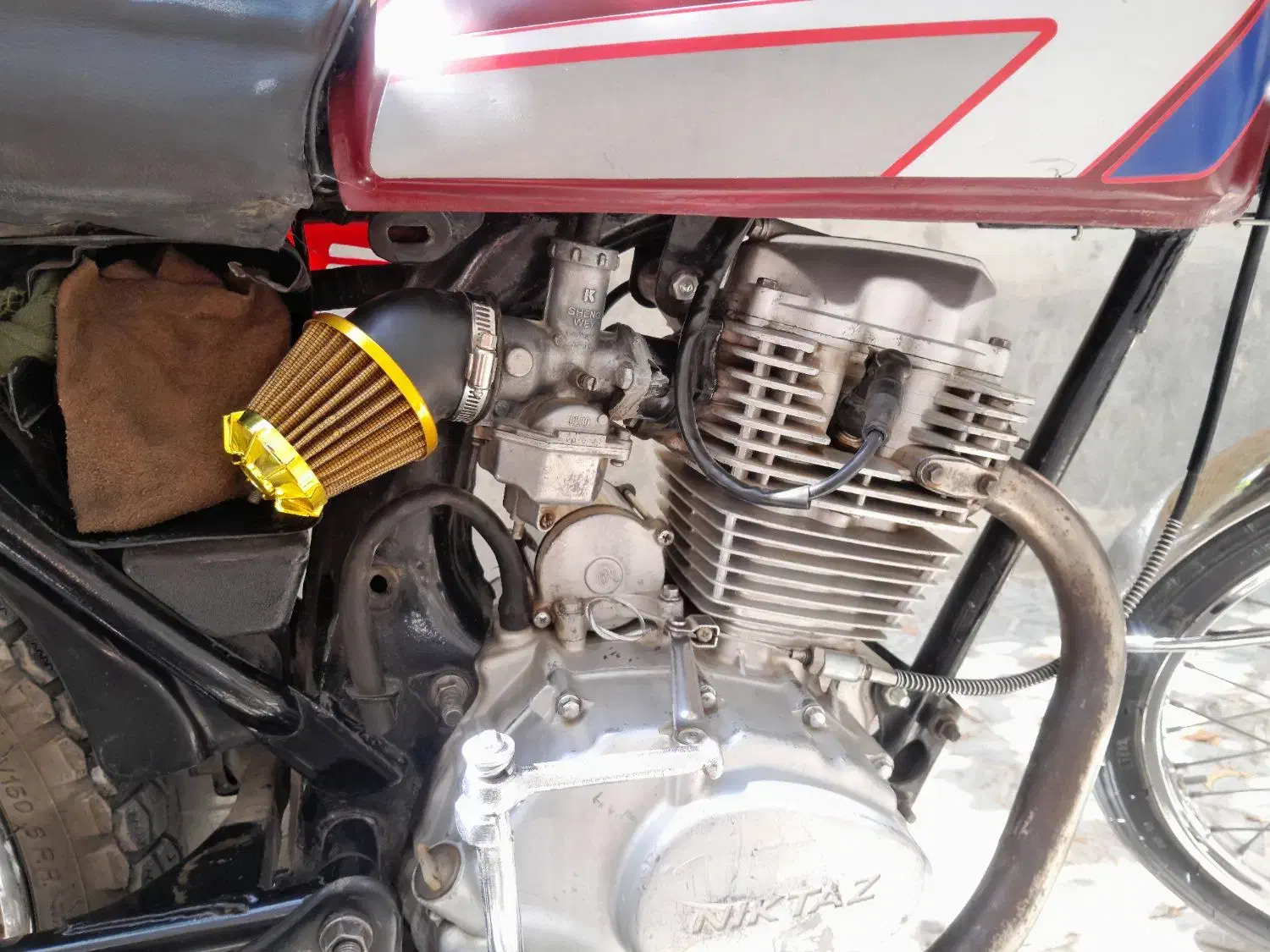 نیکتاز ۲۰۰cc مزایده|موتورسیکلت|بجنورد, |دیوار