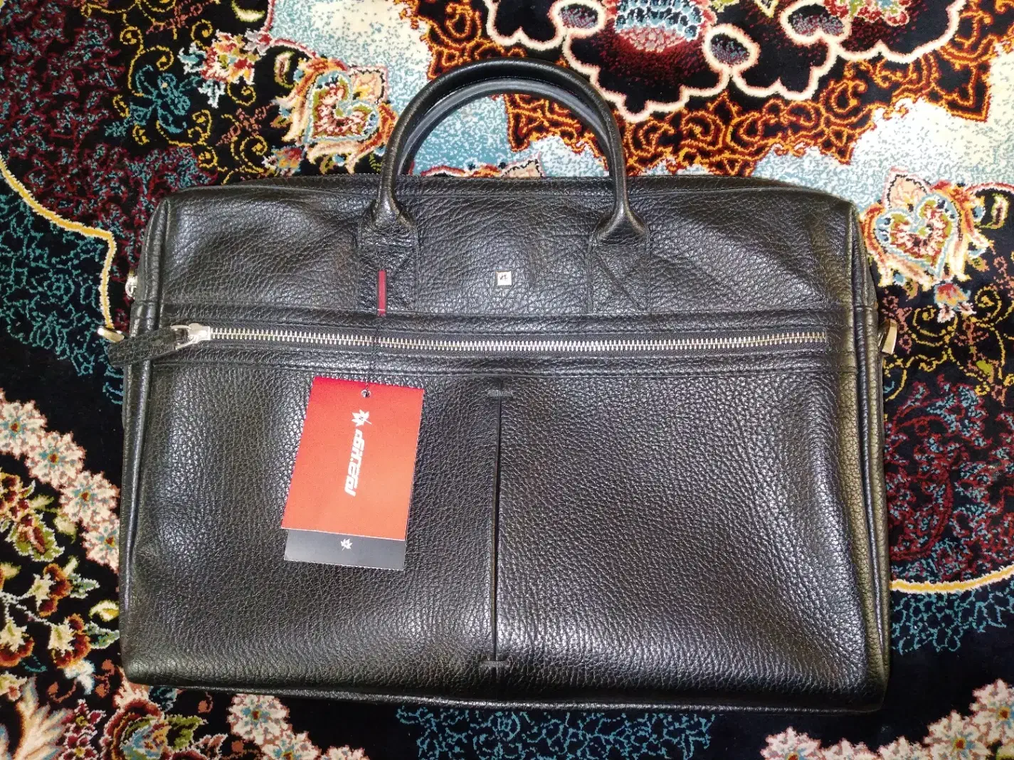 کیف اداری چرم اصل، کاملا نو|کیف، کفش، کمربند|قم, شهرک امام حسین|دیوار