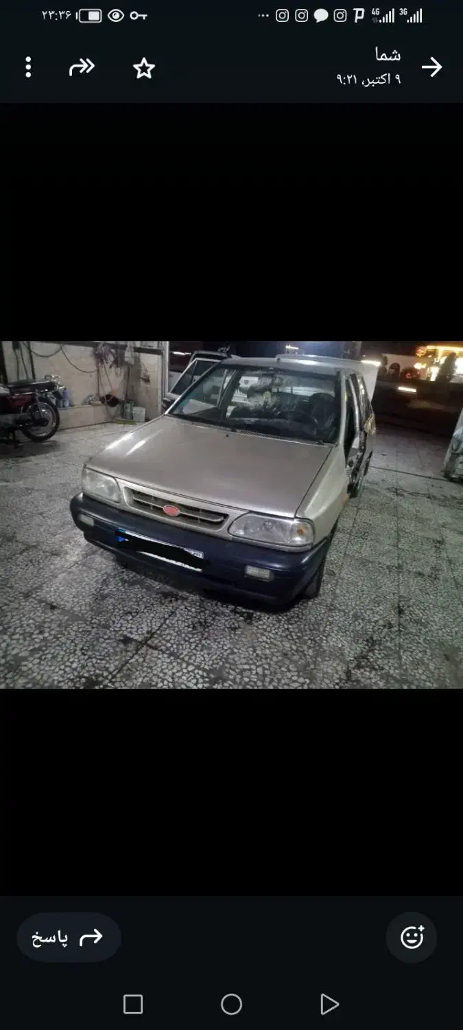 پراید مدل 87|خودرو سواری و وانت|قائم‌شهر, |دیوار