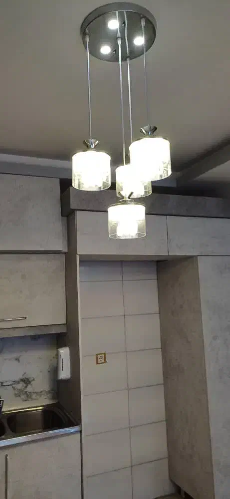اویز ۴ شاخه اشپزخانه|لوستر و چراغ آویز|اصفهان, برازنده|دیوار