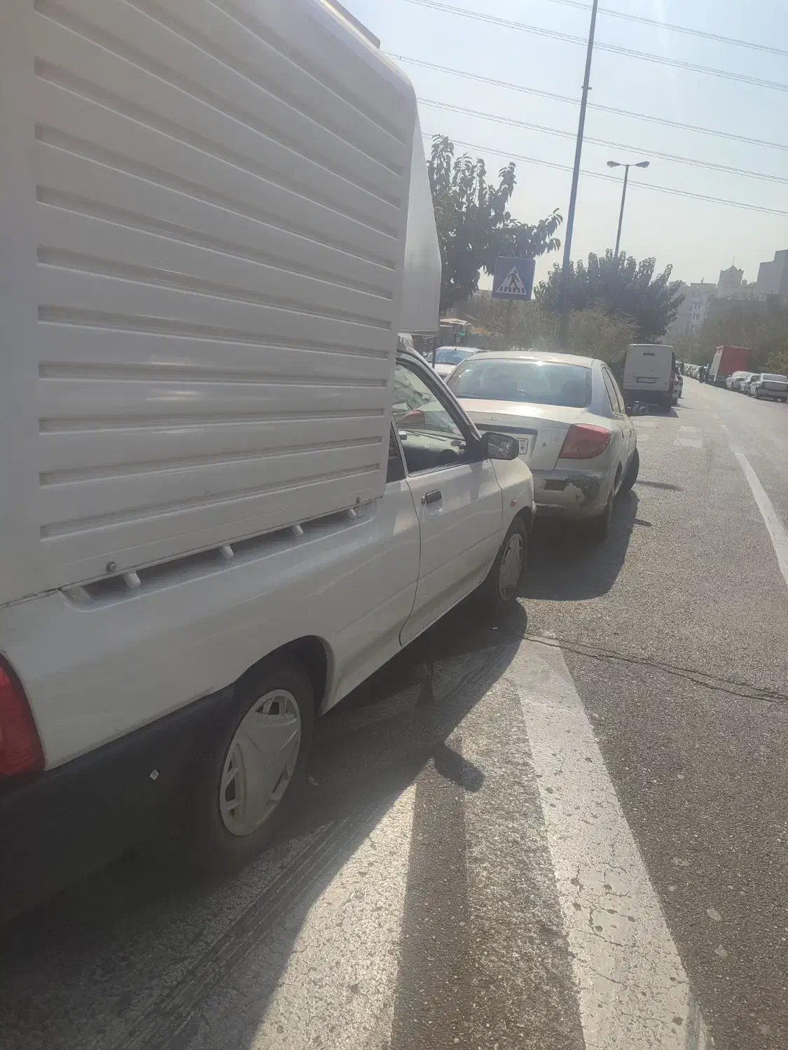 پراید وانت سفید لاینر پاششی|خودرو سواری و وانت|تهران, شهرک زینبیه|دیوار