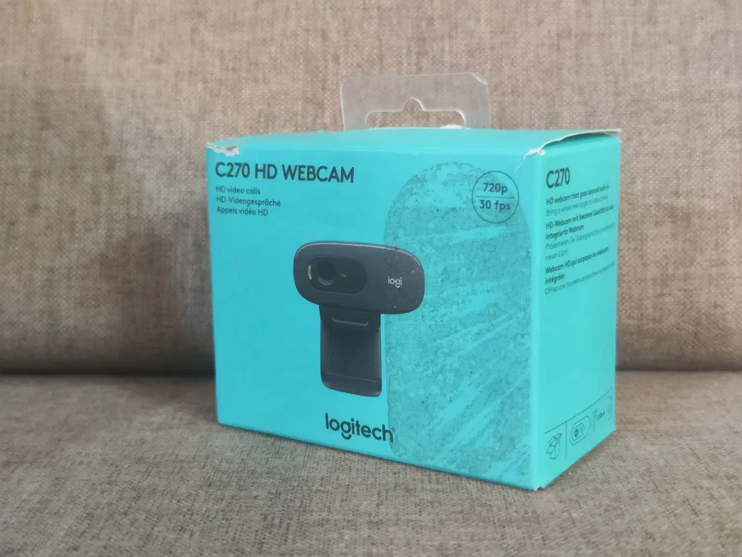 وبکم  logitech مدل c270 HD|قطعات و لوازم جانبی رایانه|زنجان, |دیوار