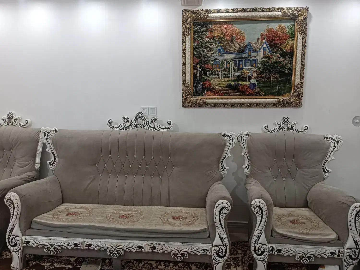 مبل 7نفره|مبلمان خانگی و میز عسلی|بیرجند, |دیوار