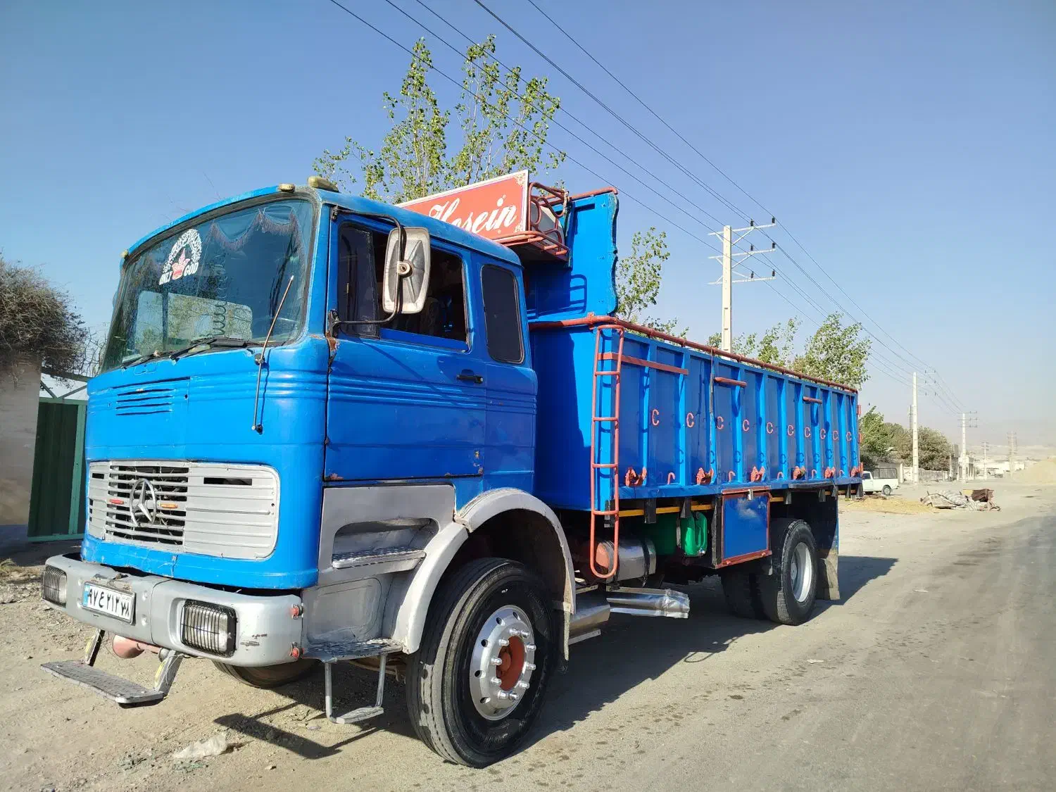 تک بنز سه خط1971و1924|خودرو سنگین|مشکین‌دشت, |دیوار