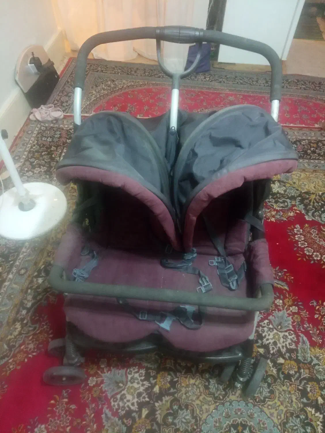 کالسکه دوقلو کودک سالم|کالسکه و لوازم جانبی|تهران, الهیه|دیوار