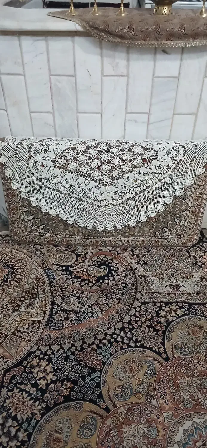 روپشتی دست بافت|پشتی|قم, گلزار|دیوار