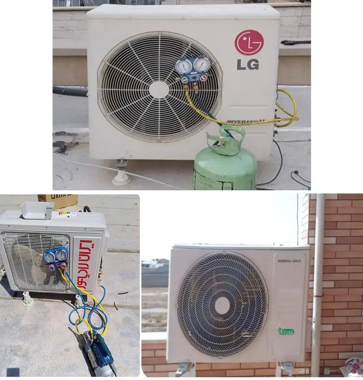 تعمییر،سرویس و لوله کشی کولر گازی اسپیلت وپنجره ای|خدمات پیشه و مهارت|جاسک, |دیوار