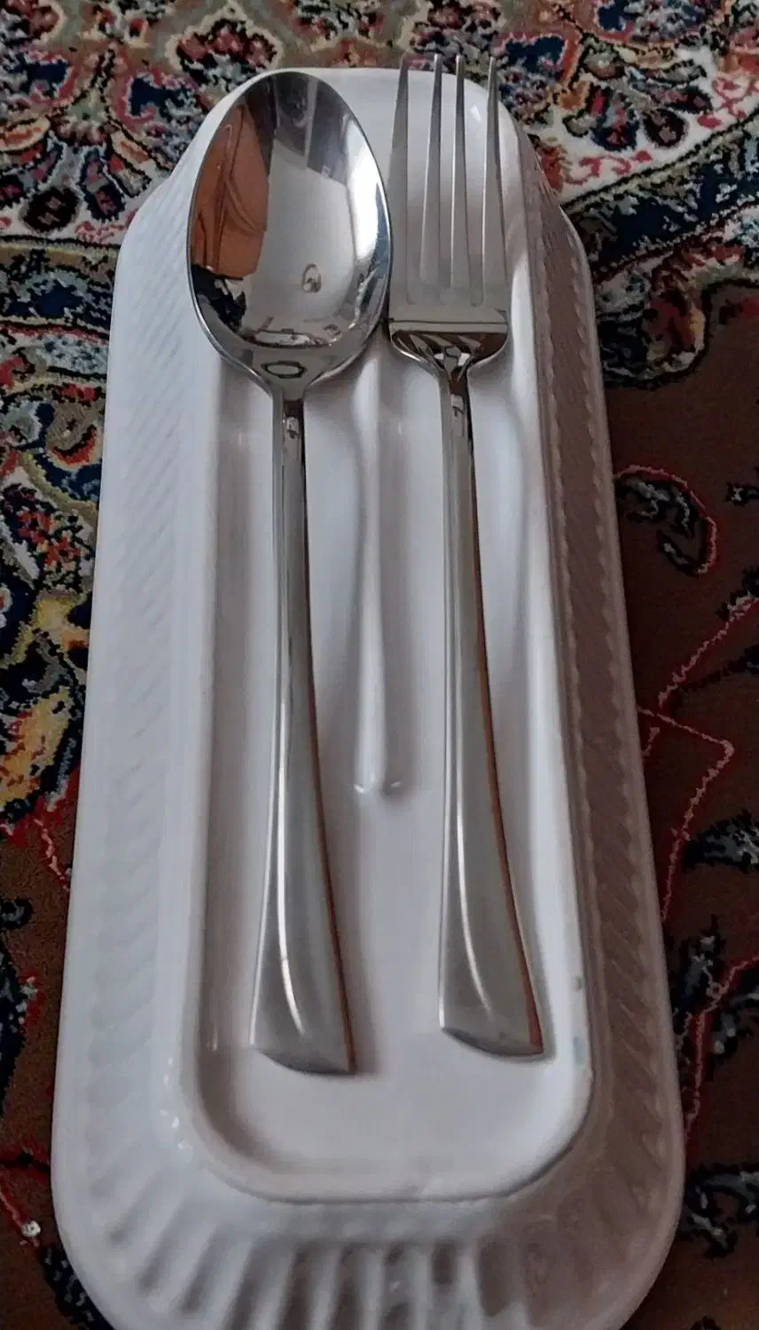 قاشق و چنگال غذاخوری نو|ظروف سرو و پذیرایی|قم, پردیسان|دیوار