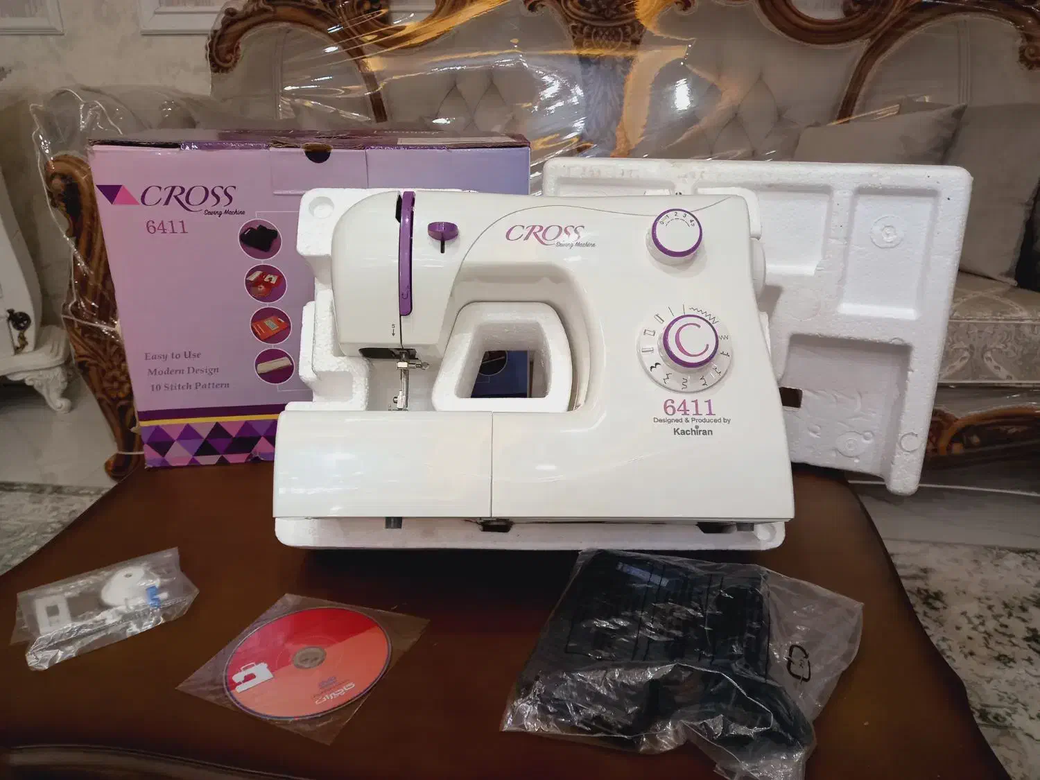 چرخ خیاطی آکبند مناسب جهیزیه وکادو|لوازم خیاطی و بافتنی|کرج, شهرک نهال و بذر|دیوار