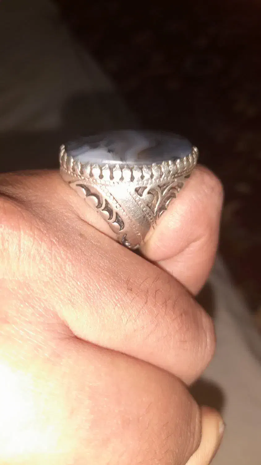 انگشترنقره کارقدیم رکاب ۲۲گرم ۱۶۰۰۰۰۰۰ ملیون|جواهرات|نهاوند, |دیوار
