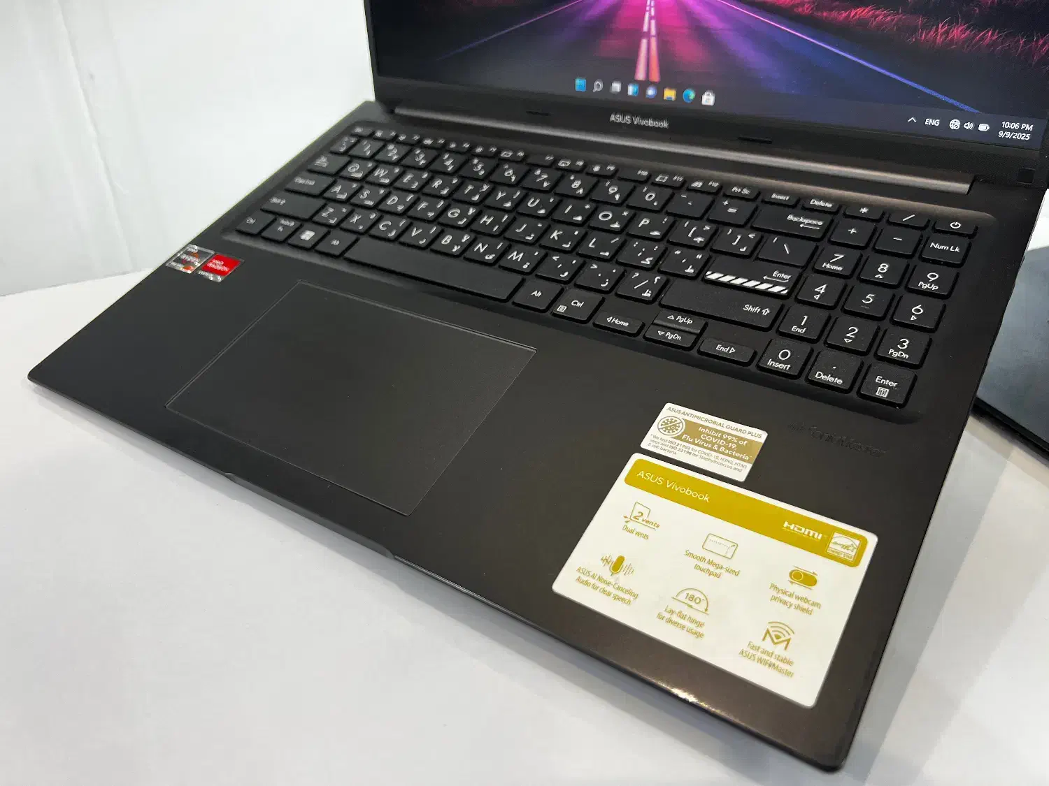 لپتاپ ASUS نسل ۱۳ قدرتمند/ صفحه 16inch ips|رایانه همراه|مشهد, راهنمایی|دیوار