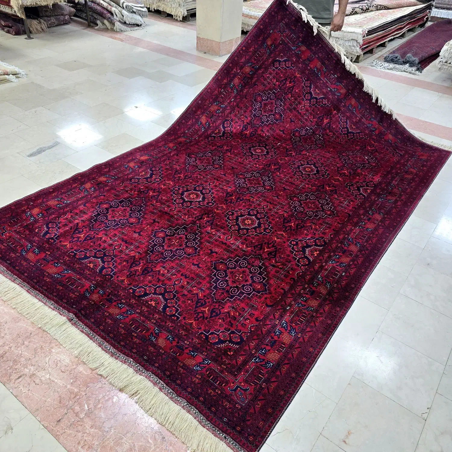 سه عدد فرش دستباف نو افغان|فرش|تهران, ونک|دیوار