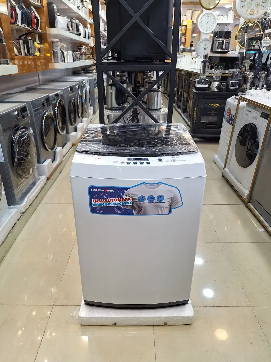 جشنواره لباسشویی پاکشوما دربالا اتوماتیک۱۲و۶و۷کیلو|ماشین لباسشویی و خشککن لباس|قم, نیروگاه|دیوار