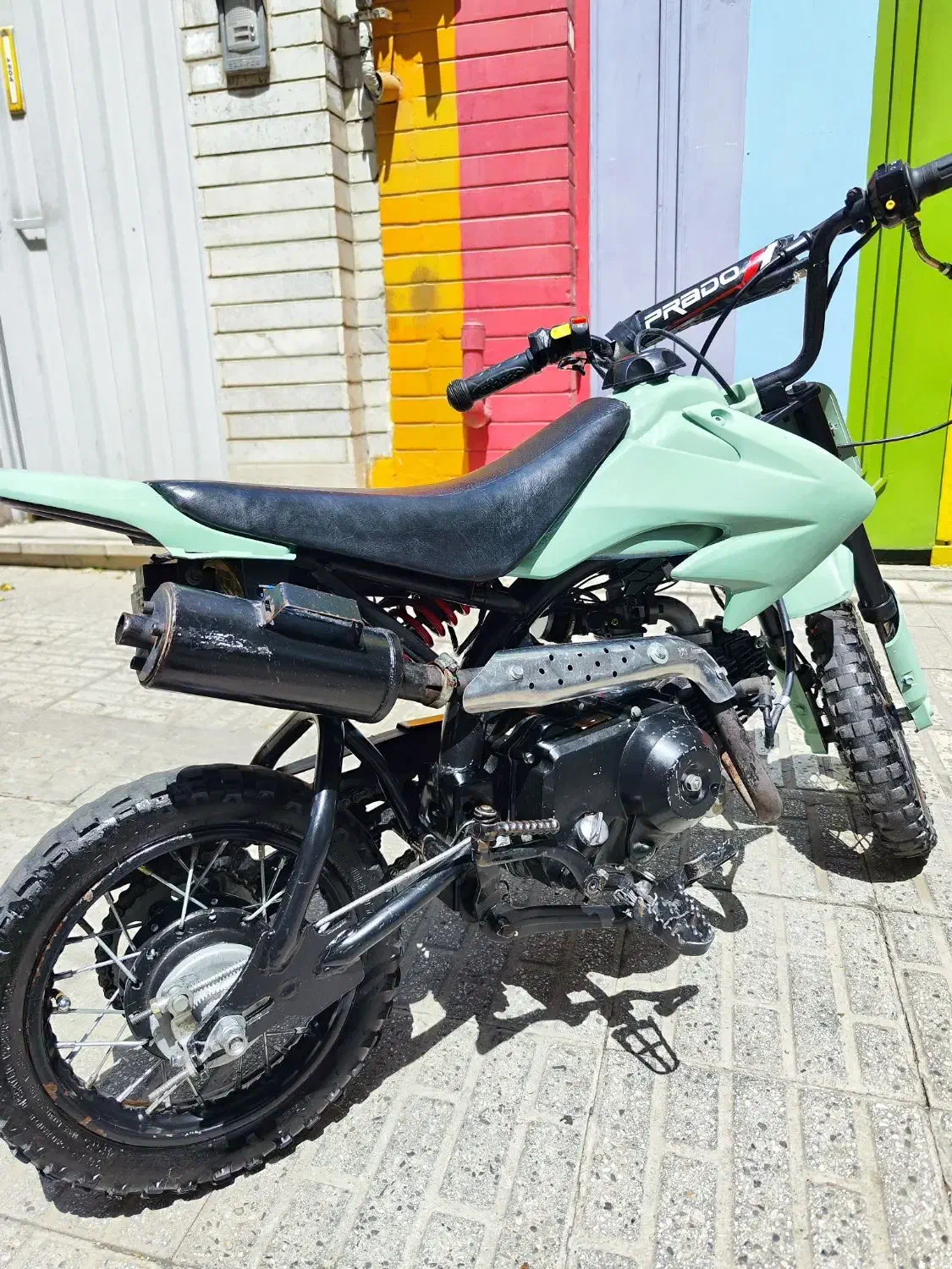 موتور مینی کراس ۱۱۰ سی سی اتومات|موتورسیکلت|تهران, شهرک هما|دیوار