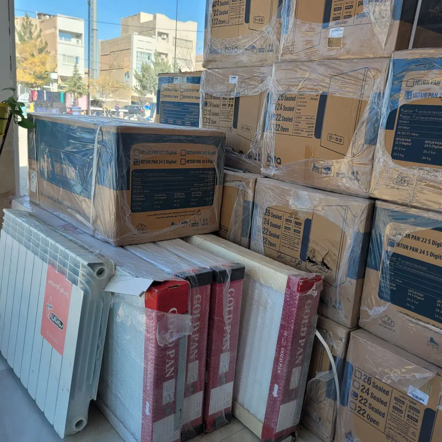 فروش فوق العاده رادیاتور و پکیج|آبگرمکن، پکیج، شوفاژ|سبزوار, توحیدشهر|دیوار