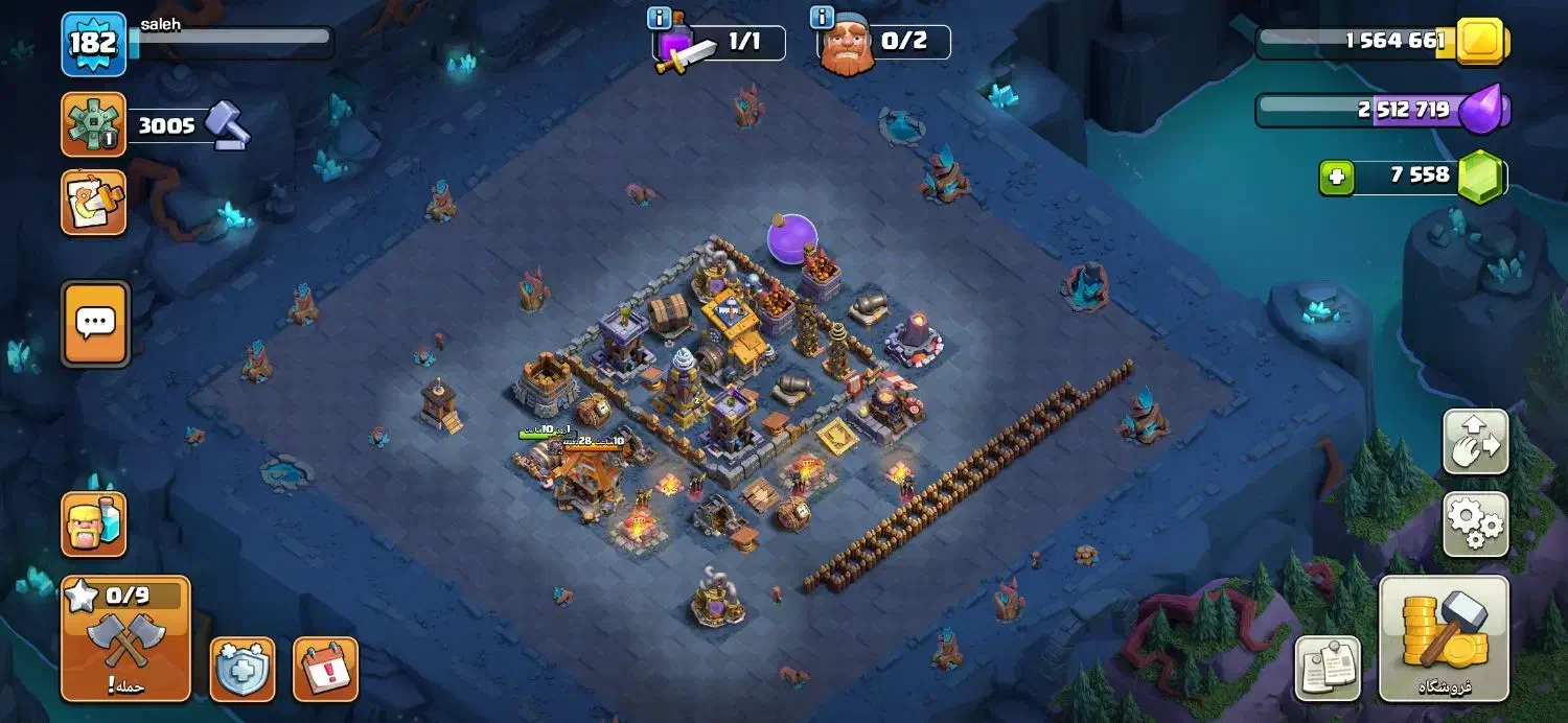 اکانت کلش اف کلنز|کنسول، بازی ویدئویی و آنلاین|قم, شهرک فاطمیه|دیوار