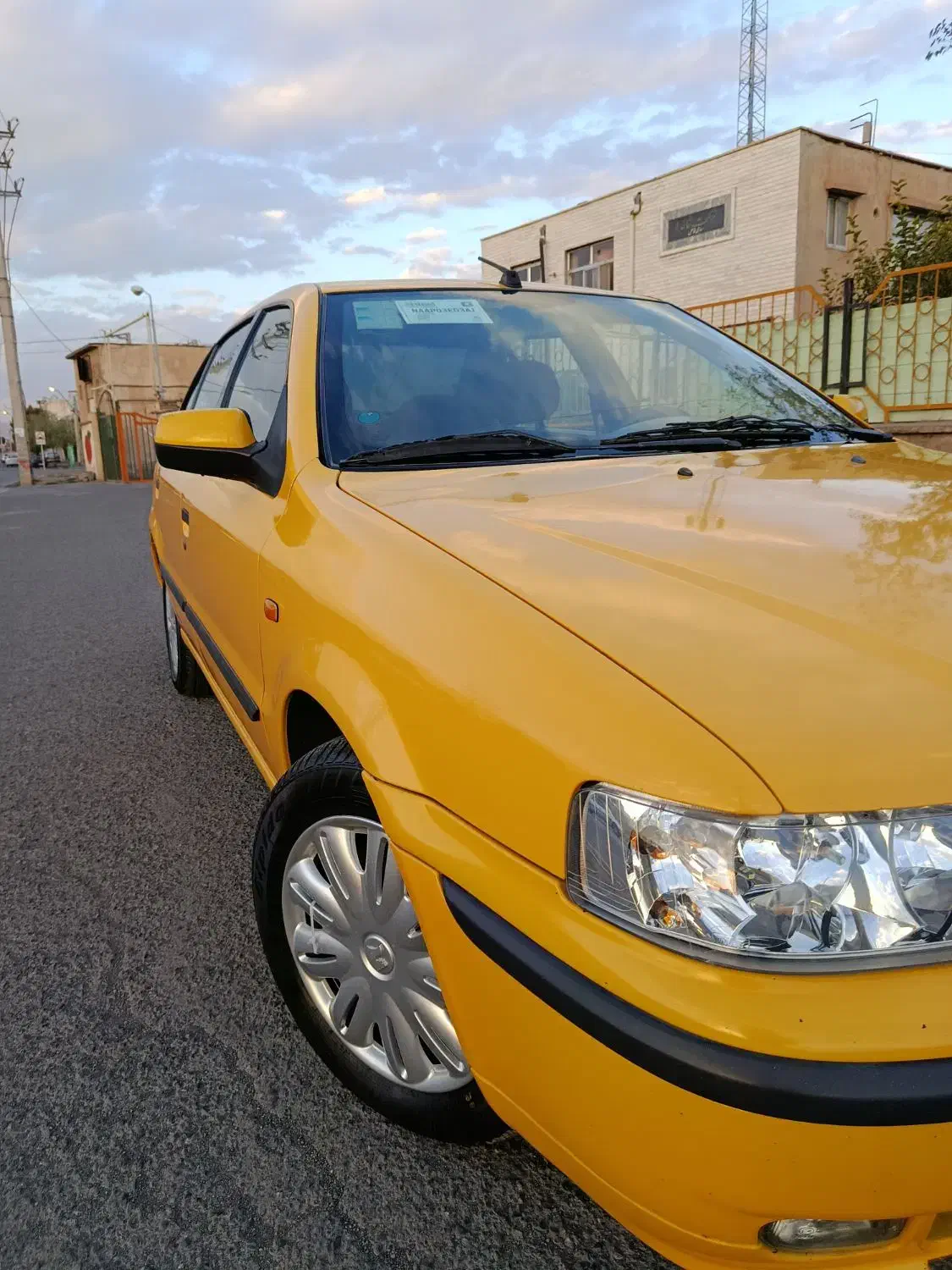 تاکسی سمند موتور ملی|خودرو سواری و وانت|خوی, |دیوار