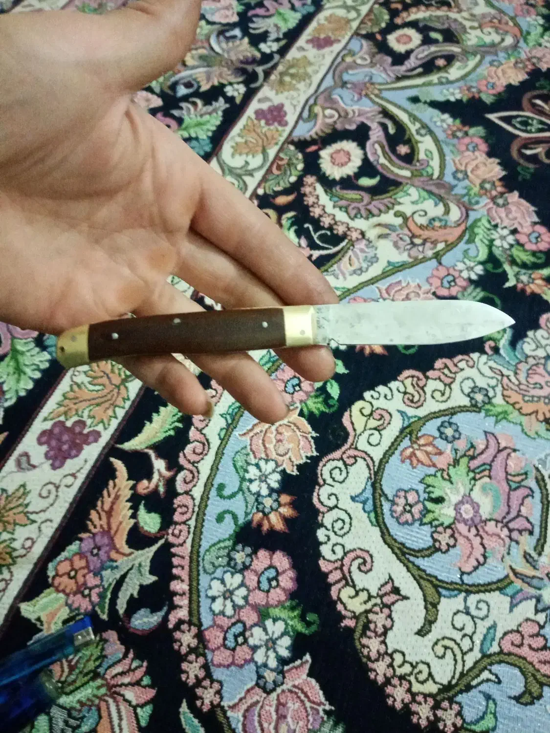 چاقو تاشو|کلکسیون اشیاء عتیقه|قم, شاه ابراهیم|دیوار