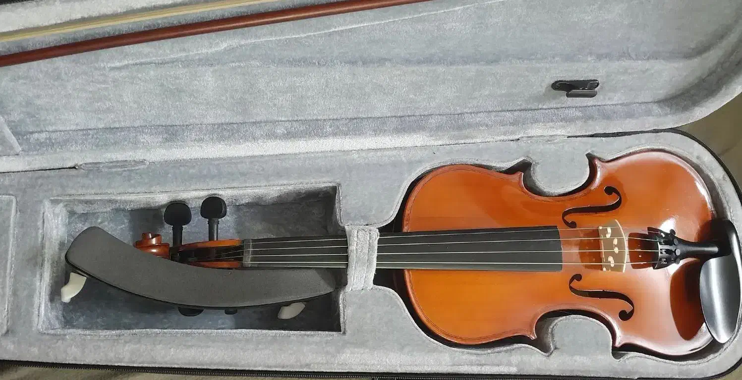 ویولن TF سایز 4/4.کاملا سالم.حدودیکماه استفاده شده|ویولن|کرج, حیدرآباد|دیوار