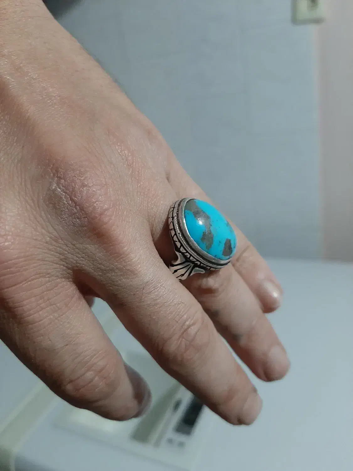 انگشتره فیروزه|جواهرات|کرمانشاه, |دیوار