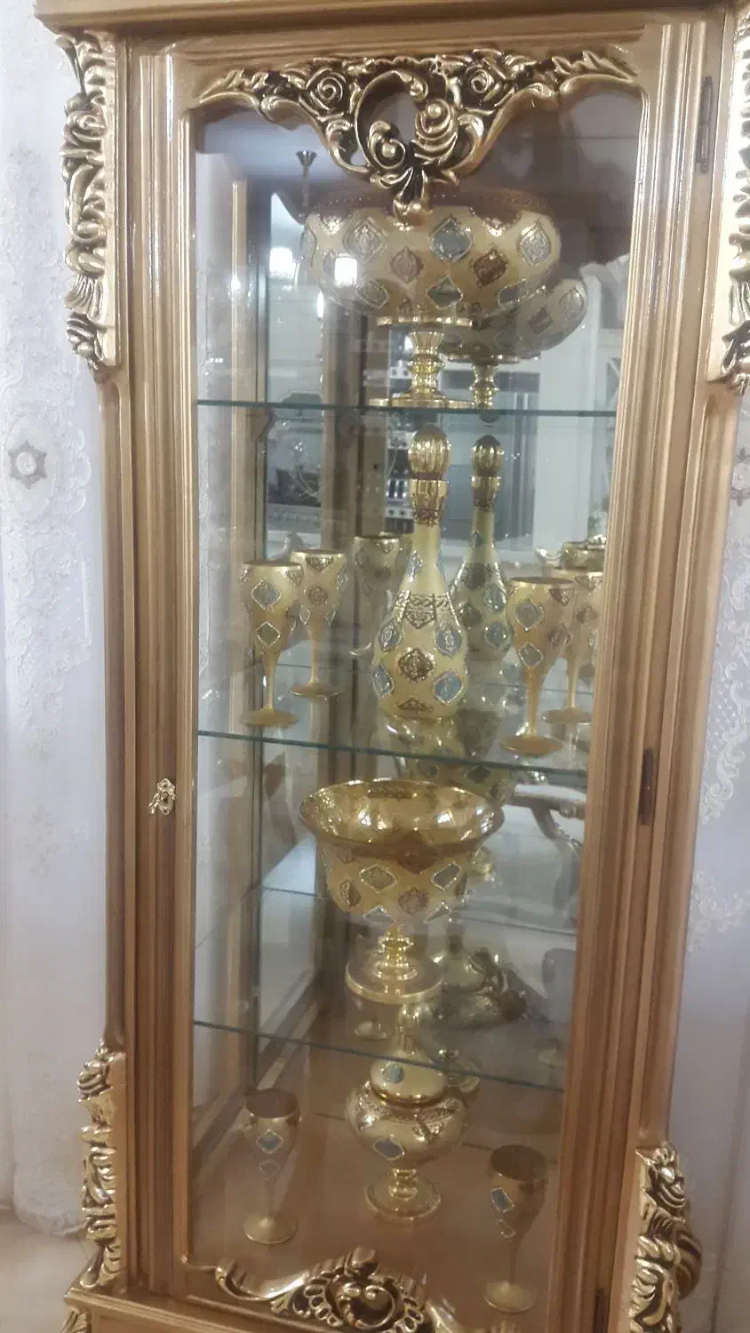 ویترین چوب راش درجه یک|بوفه، ویترین، کنسول|ورامین, ورامین|دیوار