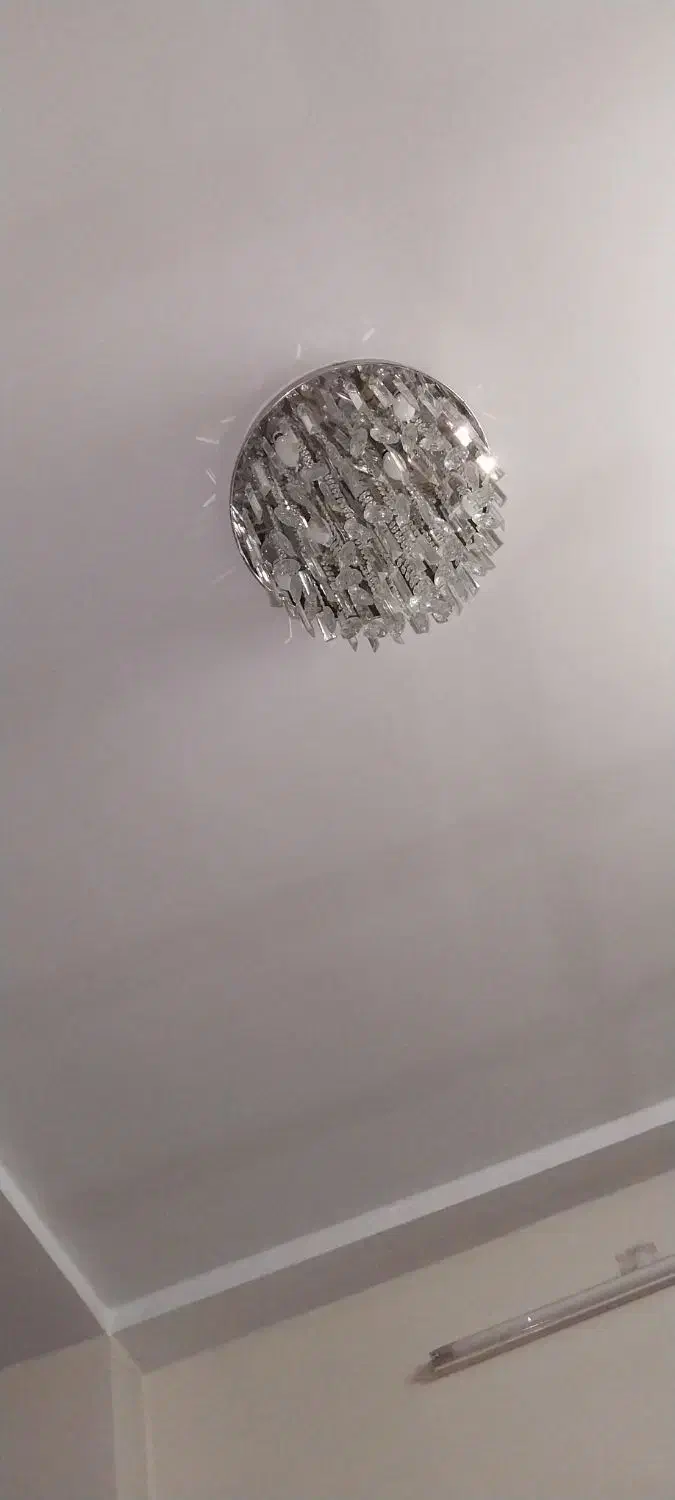 لوستر کنترل دار کم مصرف دارای سه حالت نور دهی|لوستر و چراغ آویز|اراک, |دیوار