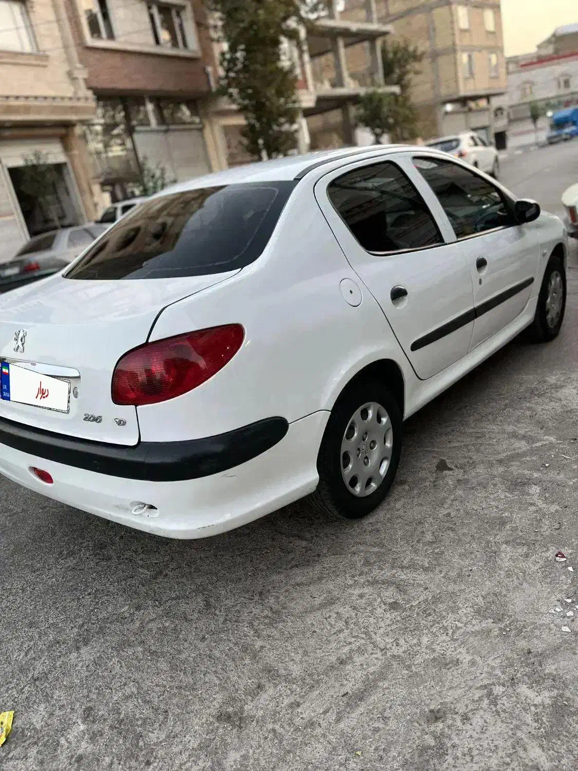 206 اس دی مدل ۹۹ تمام رنگ|خودرو سواری و وانت|قزوین, |دیوار