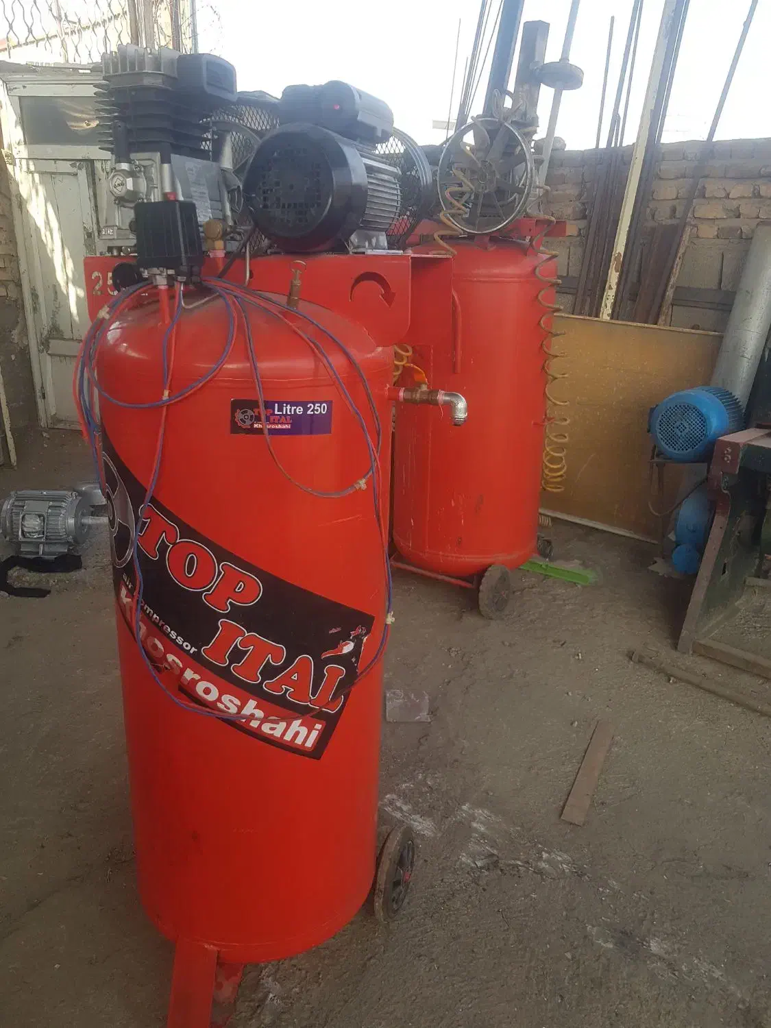 کمپرسورپمپ باد اره آتشی گیربکس صنعتی پمپ کارواش|ماشین‌آلات صنعتی|تبریز, |دیوار