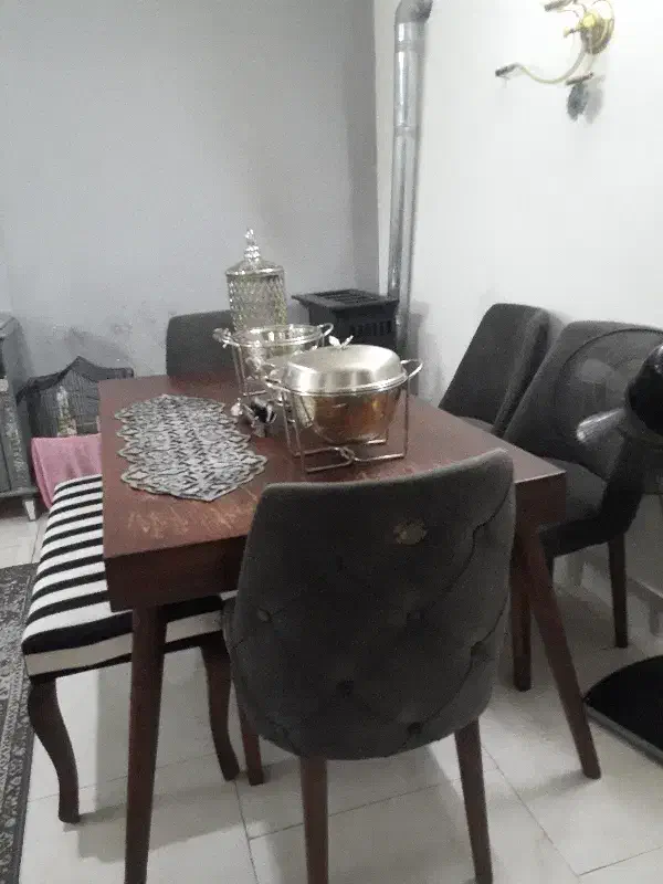 سرویس غذاخوری ومبلمان ست هفت نفره|مبلمان خانگی و میز عسلی|ورامین, ورامین|دیوار