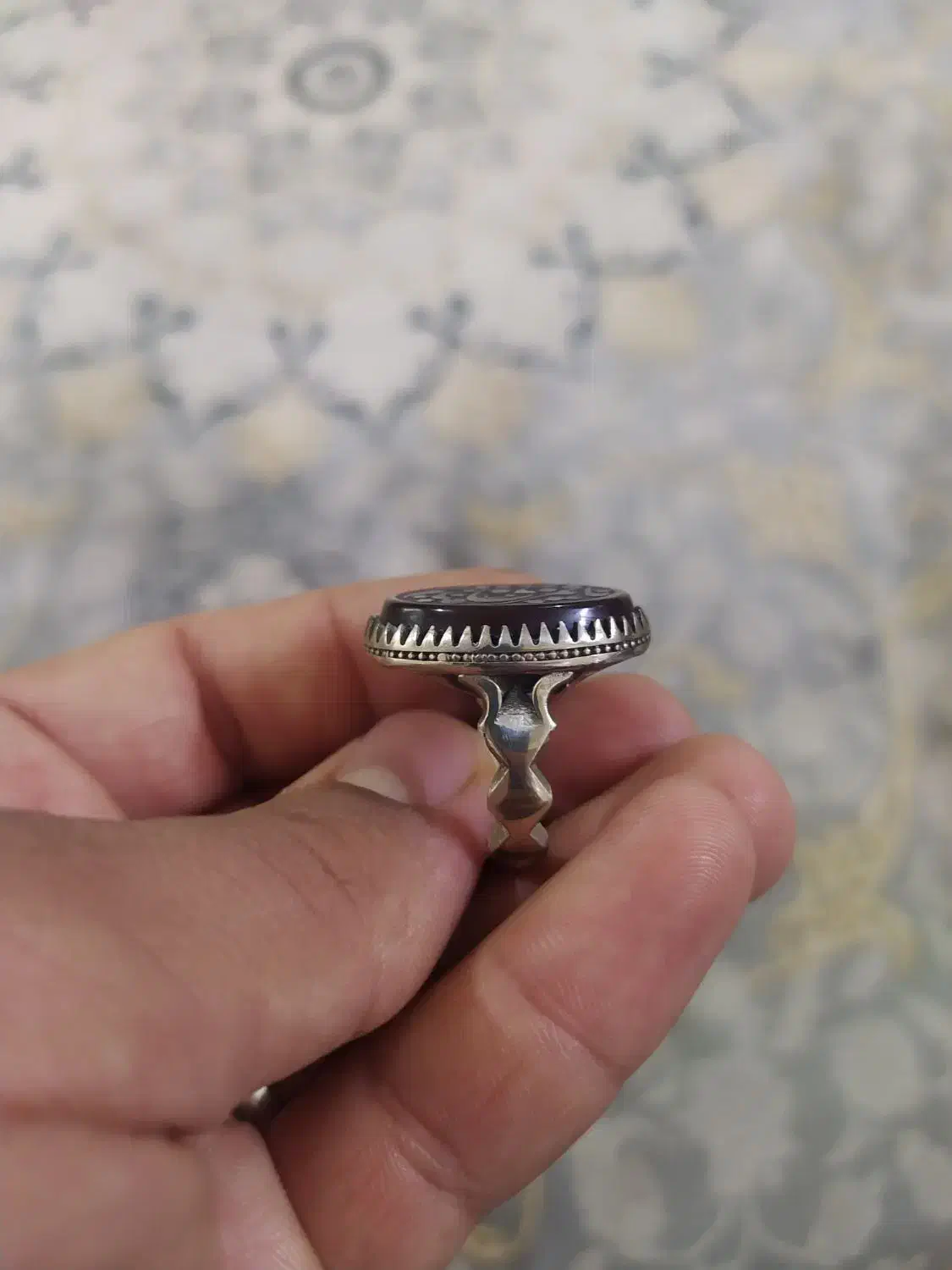 انگشتر نقره خطی|جواهرات|شیراز, جوادیه|دیوار