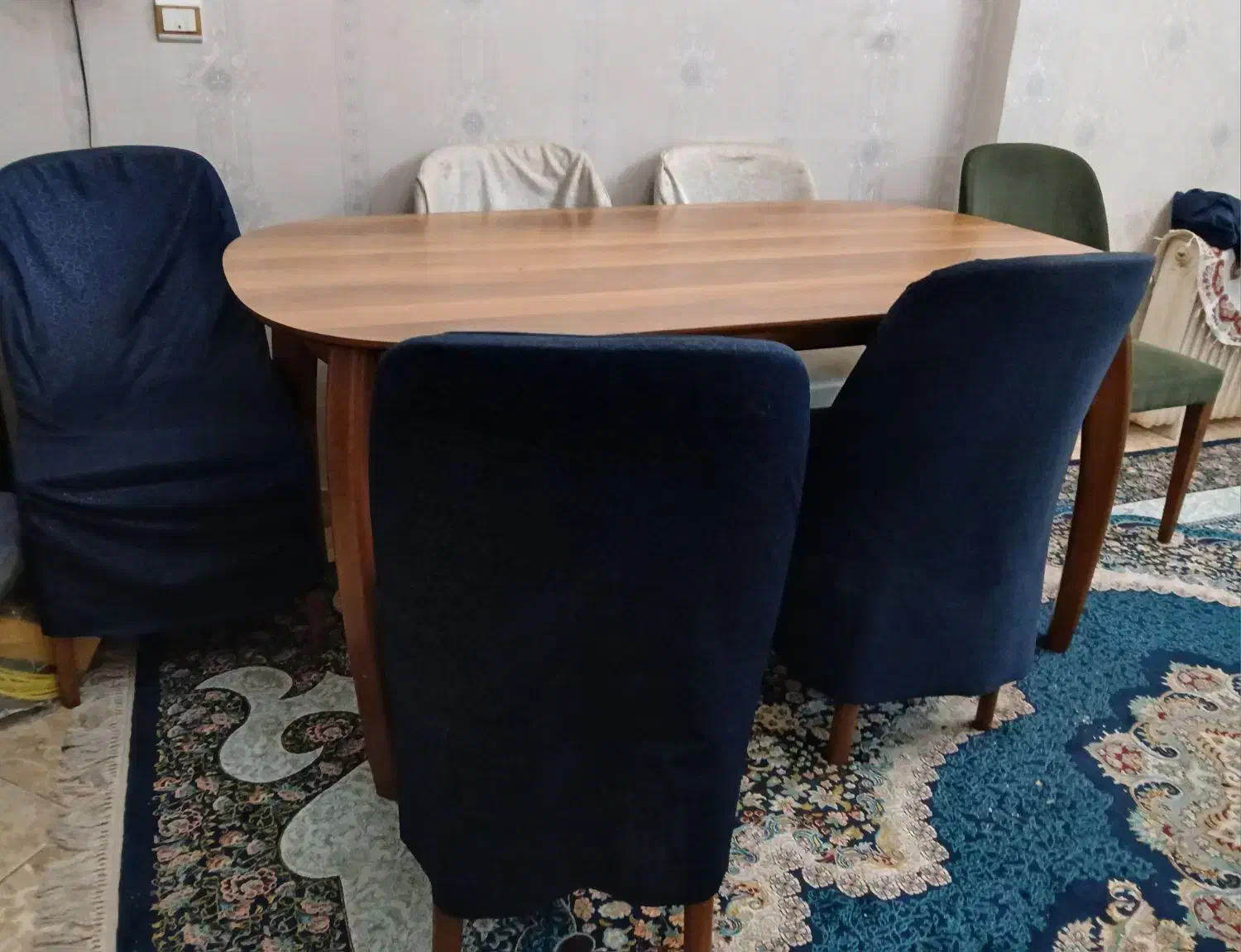 میز ۶ نفره ناهار خوری|میز و صندلی غذاخوری|تهران, علم و صنعت|دیوار