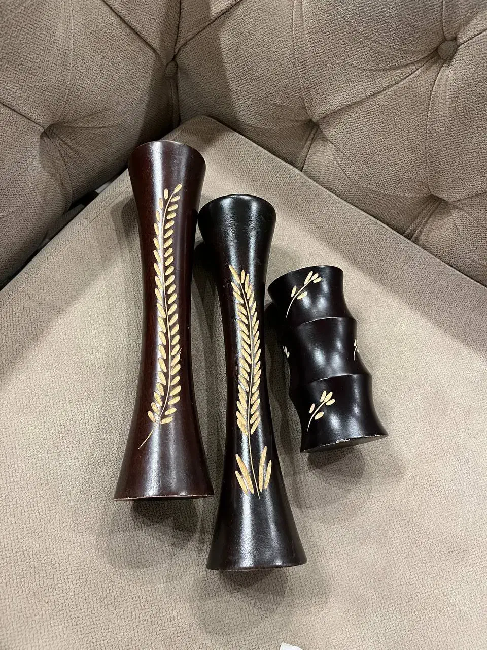 گلدان چوبی|مجسمه، تندیس، ماکت|تهران, شهرک آزمایش|دیوار