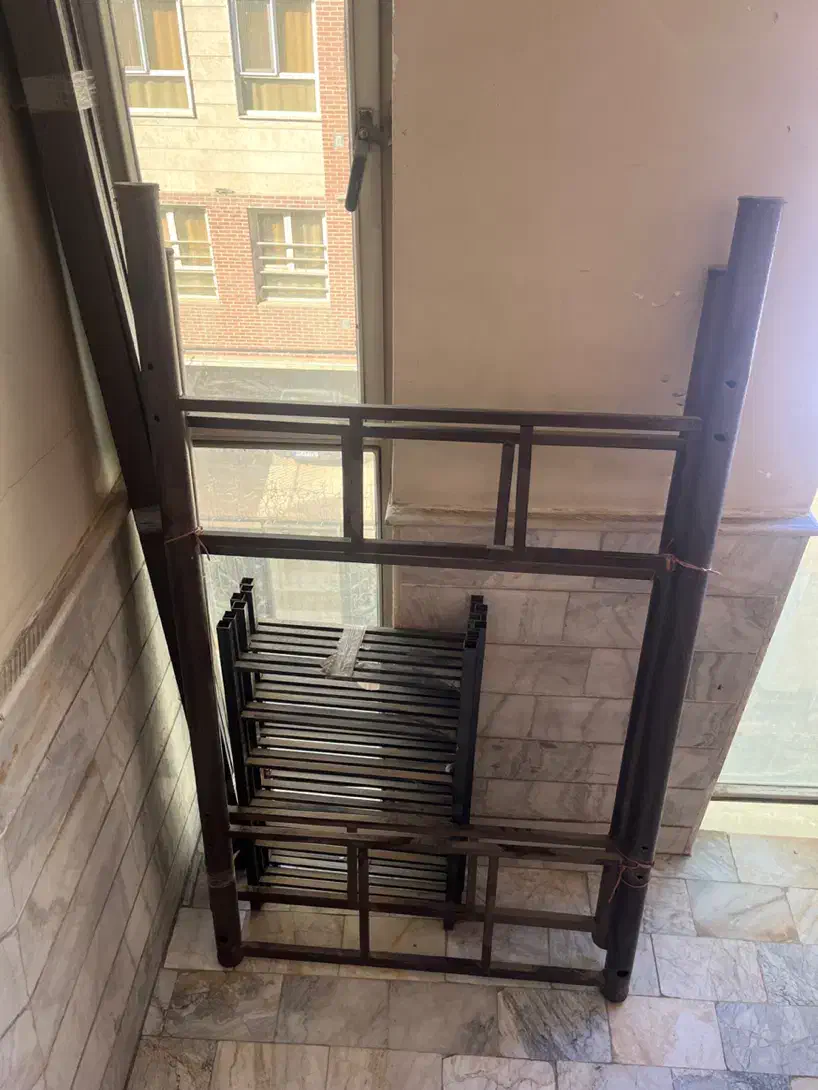 تخت خواب دو طبقه|تخت و سرویس خواب|ری, دولت‌آباد|دیوار