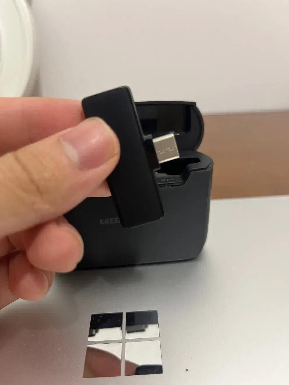 میکروفون گرین لاین دوتایی تایپ سی نو|لوازم جانبی موبایل و تبلت|بوشهر, |دیوار