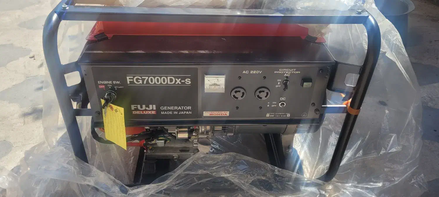 فروش موتور برق ژاپنی اصل  مدل FG7000Dx|ماشین‌آلات صنعتی|شیراز, زرگری|دیوار