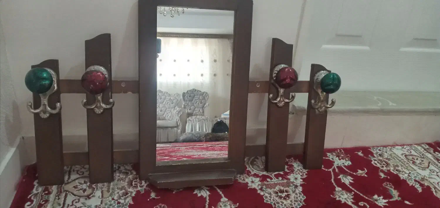 رخت آویز چوبی|بندرخت و رخت‌آویز|تبریز, |دیوار