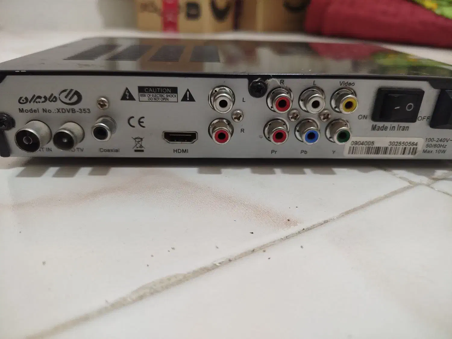 گیرنده دیجیتال ایکس ویژن|پخش‌کننده DVD و ویدیو|تهران, سلسبیل جنوبی|دیوار