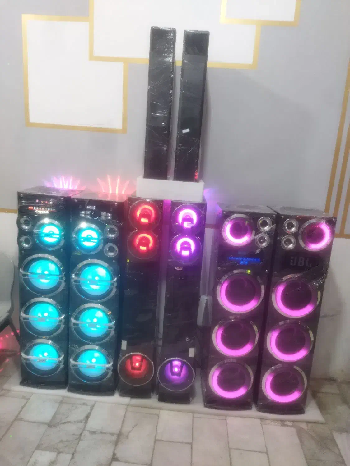 اسپیکر|سیستم صوتی خانگی|زاهدان, |دیوار