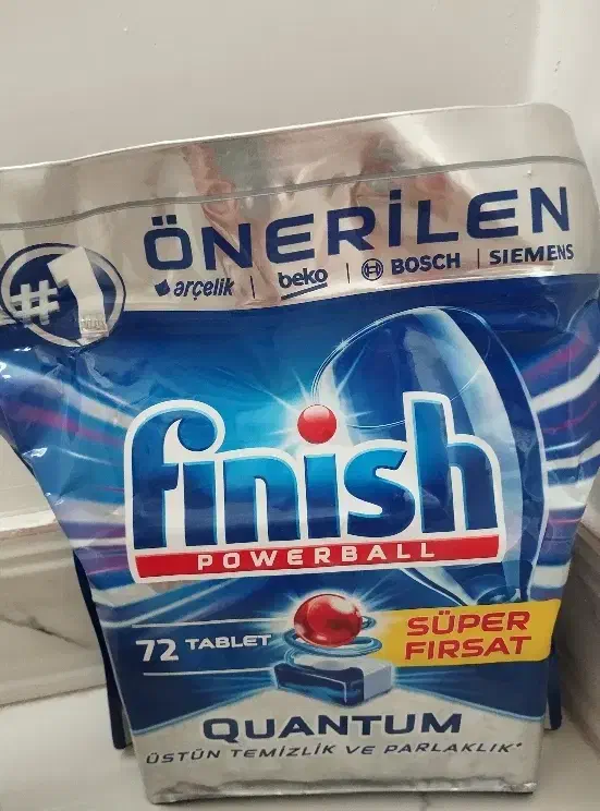 دو عدد قرص ماشین ظرفشویی فینیش کوانتوم ۷۲ تایی|مواد شوینده و دستمال کاغذی|اردبیل, |دیوار